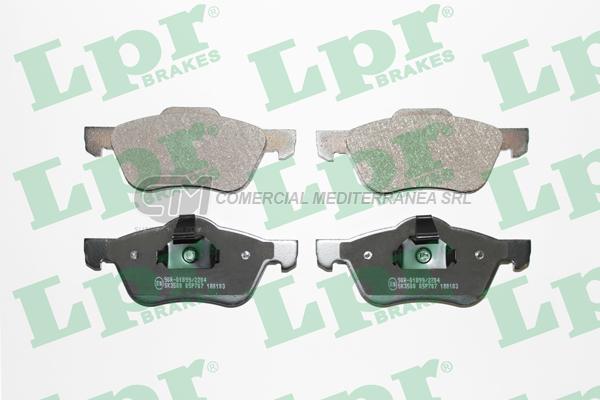 PASTILLA DE FRENO LPR NISSAN PRIMERA 1.6 16V GX / SE / SI PRIMERA DEL.