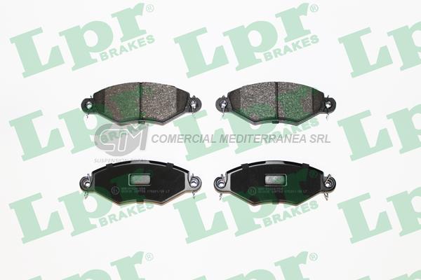 PASTILLA DE FRENO LPR CITROEN XSARA/ PEUGEOT 206/ KANGOO 02/.. DEL.