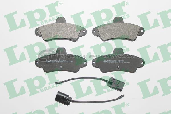 PASTILLA DE FRENO LPR FORD MONDEO CON SENSOR 93/95 TRAS.
