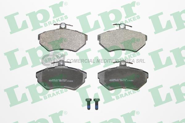 PASTILLA DE FRENO LPR VOLKSWAGEN CADDY-GOLF-PASSAT/SEAT /AUDI 95/ DEL.