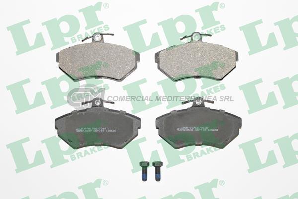 PASTILLA DE FRENO LPR VOLKSWAGEN PASSAT 1.6-1.8-1.9/AUDI/SEAT 97/ DEL.