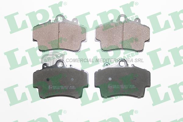 PASTILLA DE FRENO LPR PORSCHE BOXTER 96-12 / CAIMAN 02-12 DEL.