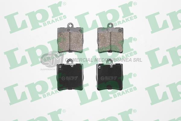 PASTILLA DE FRENO LPR MERCEDES BENZ LINEA C /E /SLK 97/  TRAS.
