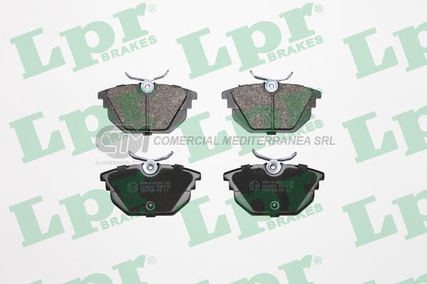 PASTILLA DE FRENO LPR ALFA 145-146/ FIAT MAREA TRASERA 98/ TRAS.