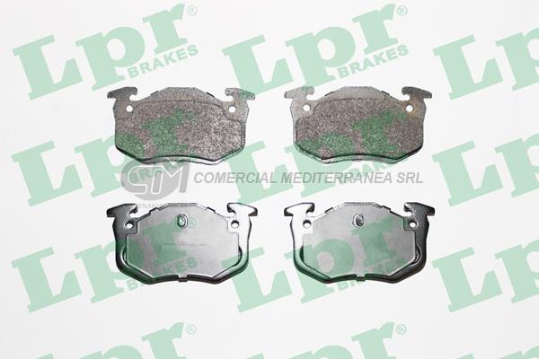 PASTILLA DE FRENO LPR PEUGEOT 205GTI/RENAULT LAGUNA-MEGANE- 90/96  TRAS.