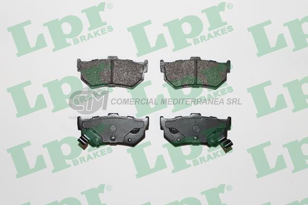 PASTILLA DE FRENO LPR HONDA ACCORD-PRELUDE/SUZUKI/NISSAN 90/96  TRAS.