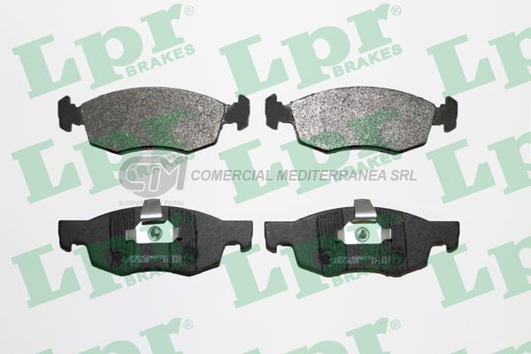 PASTILLA DE FRENO LPR FIAT DOBLO 2004/  DEL.