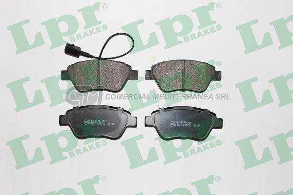 PASTILLA DE FRENO LPR FIAT STILO 1.8 8V 2002 / IDEA 1.6 06  DEL.
