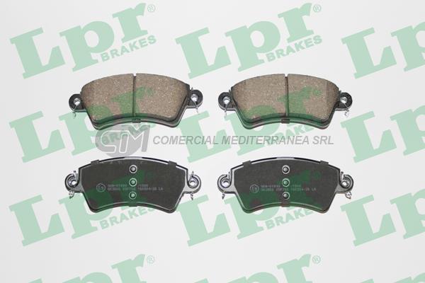 PASTILLA DE FRENO LPR PEUGEOT 206 GTI-306/CITROEN XSARA00/ DEL.