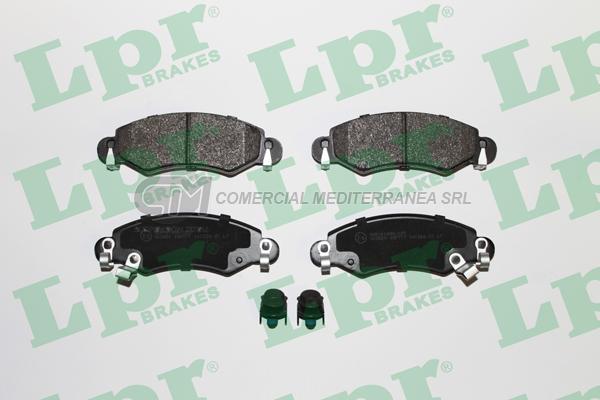 PASTILLA DE FRENO LPR CHEVROLET AGILA DEL.
