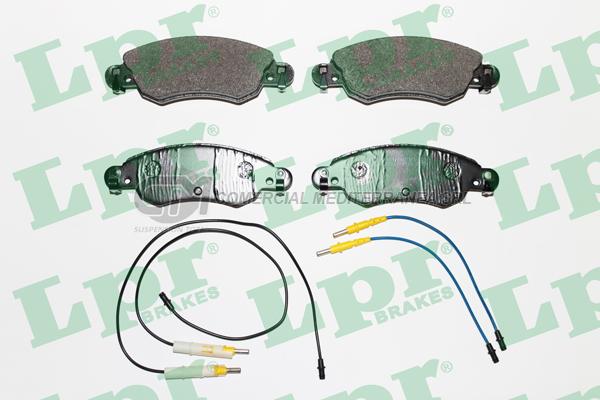 PASTILLA DE FRENO LPR CITROEN C5 1.8 16V 2001/ DEL.