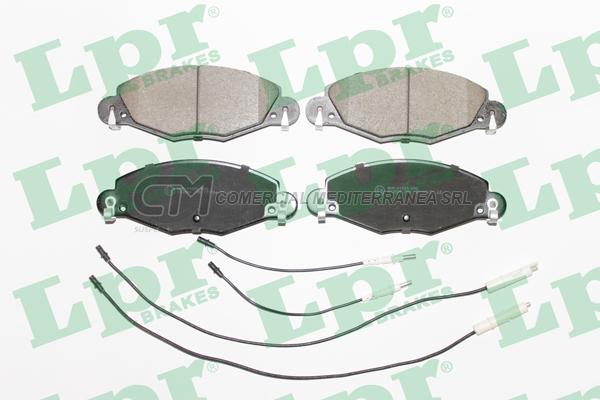 PASTILLA DE FRENO LPR CITROEN C5 2.0 16V 2001/ DEL.