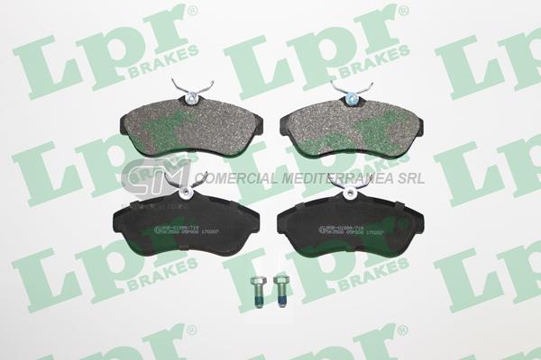 PASTILLA DE FRENO LPR CITROEN C3-C3 PLURIEL - C2 02/  DEL.