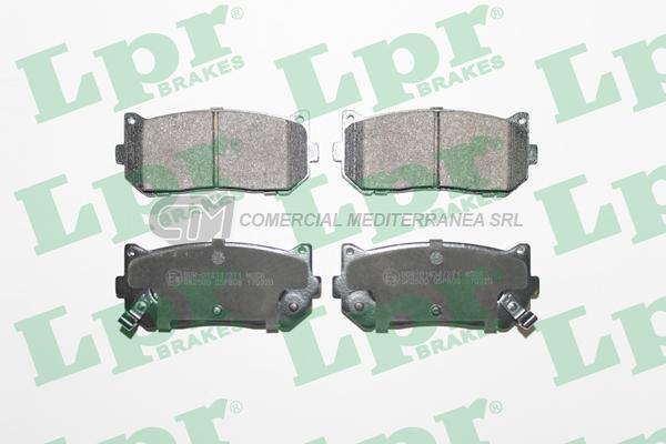 PASTILLA DE FRENO LPR KIA CLARUS 98/  TRAS.