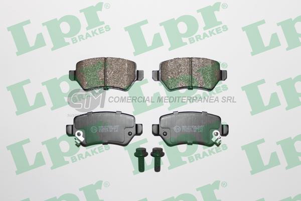 PASTILLA DE FRENO LPR CHEVROLET MERIV-ZAFIR-ASTRA-CORSA  TRAS.
