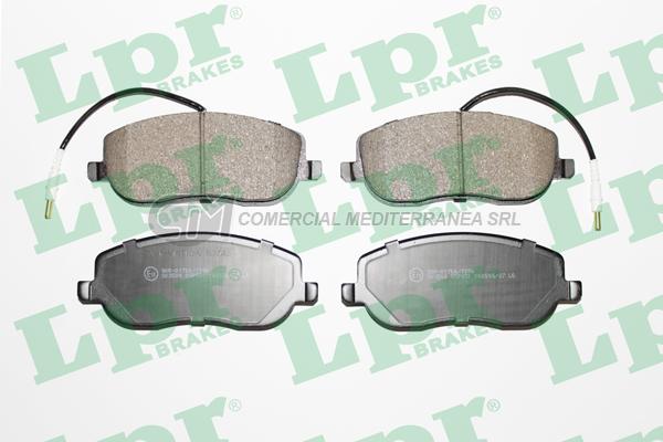 PASTILLA DE FRENO LPR CITROEN/PEUGEOT/FIAT/LANCIA 02/ DEL.