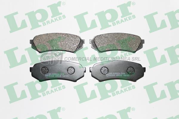 PASTILLA DE FRENO LPR TOYOTA LAND CRUSIER- 98/  TRAS.