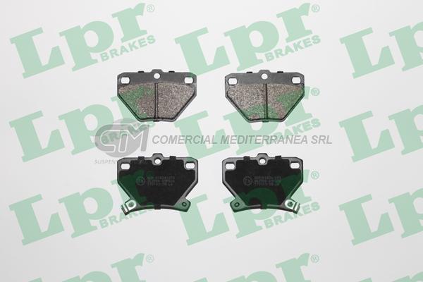PASTILLA DE FRENO LPR TOYOTA COROLLA DIESEL 00/  TRAS.