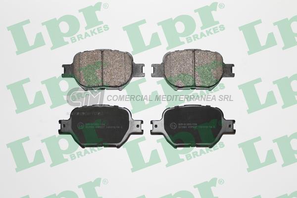 PASTILLA DE FRENO LPR TOYOTA COROLLA DIESEL 00/  DEL.