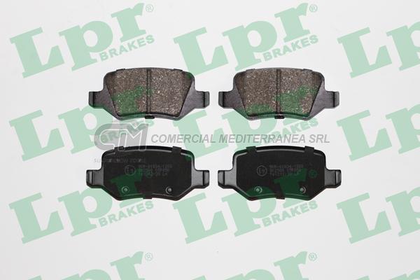 PASTILLA DE FRENO LPR MERCEDES CLASE A W168 97/ - VANEO 01/  TRAS.