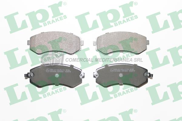 PASTILLA DE FRENO LPR NISSAN 240 SX 89/96  DEL.