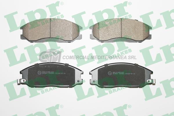 PASTILLA DE FRENO LPR HYUNDAI STAFE-HIGHWAY-TRAJET-XG DEL.