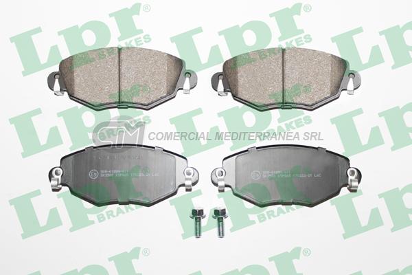 PASTILLA DE FRENO LPR FORD MONDEO DSL-TDI /JAGUAR X-TYPE 2.5-3.0 V6 01 DEL.