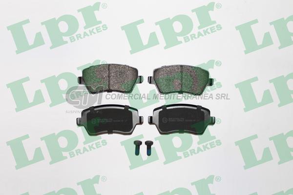 PASTILLA DE FRENO LPR NISSAN/DATSUN MICRA 2002 CLIO 2004 - DUSTER DEL.