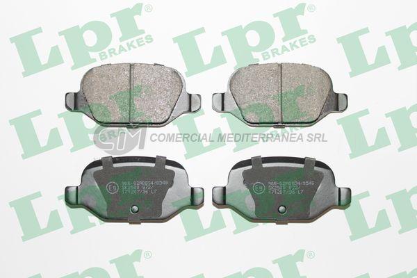 PASTILLA DE FRENO LPR M. BENZ CLASE A 190/ALFA ROMEO 147/LANCIA 97/.. TRAS.