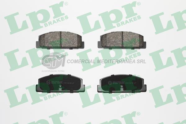PASTILLA DE FRENO LPR MAZDA 6 626 M7 TRAS.