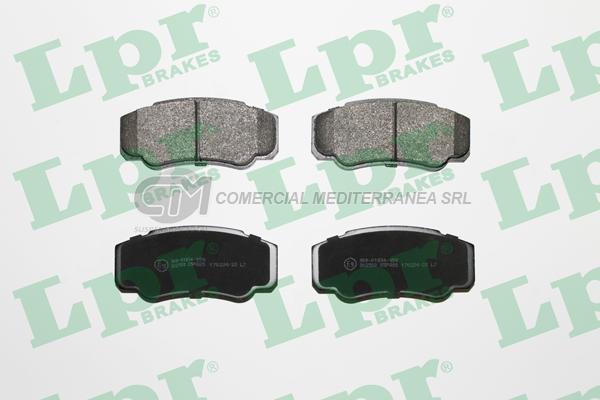 PASTILLA DE FRENO LPR BOXER I/FIAT DUCATO/CITROEN JUMPER 02/ TRAS.