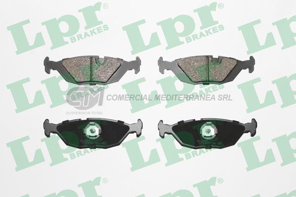 PASTILLA DE FRENO LPR SAAB 900/9000 86/ TRAS.
