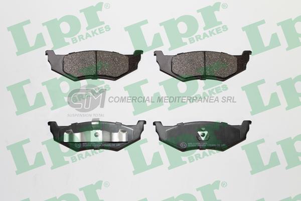 PASTILLA DE FRENO LPR DODGE INTREPID-NEON / PLYMOUNTH 93 TRAS.