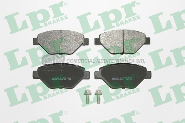 PASTILLA DE FRENO LPR RENAULT MEGANE II DEL.