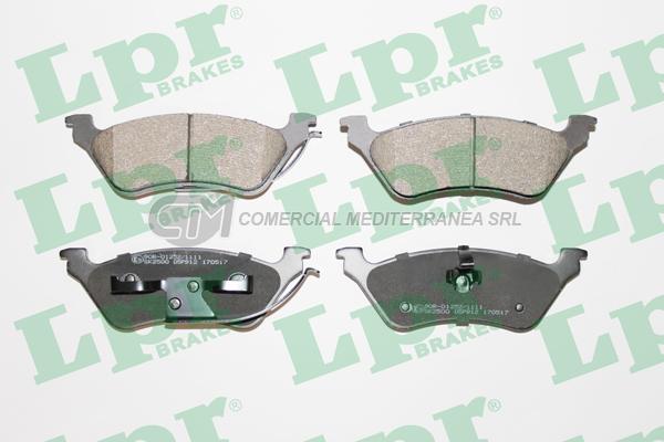 PASTILLA DE FRENO LPR DODGE CARAVAN-VOYAGER/ JEEP CHEROKEE 02/  TRAS.