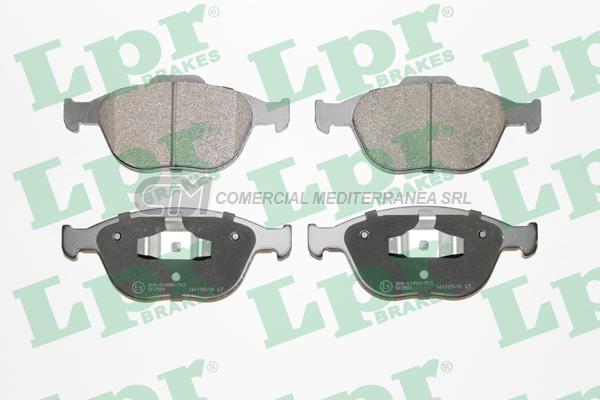 PASTILLA DE FRENO LPR FORD FIESTA-FOCUS-TRANSIT-TOURNEO 02/ DEL.