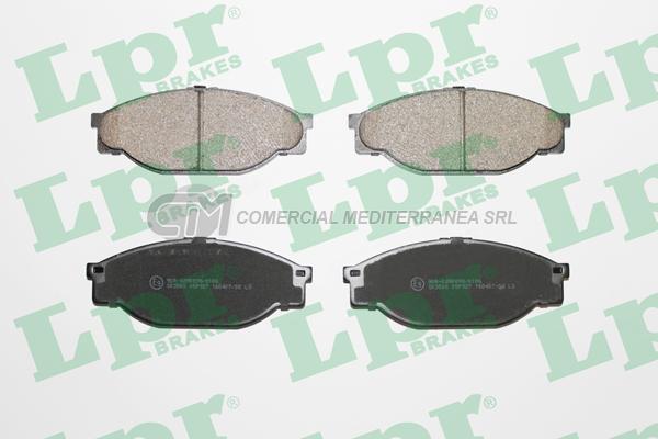 PASTILLA DE FRENO LPR TOYOTA HILUX PICK UP 4X4-HILUX PICK UP 90/94 DEL.