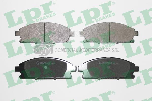 PASTILLA DE FRENO LPR NISSAN PATHFINDER V6(NVO.MODELO)/INFINITY 96/ DEL.