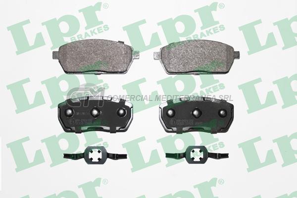 PASTILLA DE FRENO LPR SUZUKI SUPER CARRY 92/99 DEL.