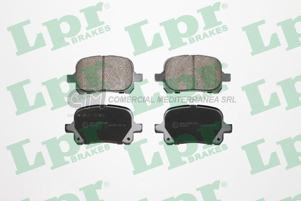 PASTILLA DE FRENO LPR TOYOTA CAMRY/AVALON/LEXUS-PREVIA I 97/  DEL.