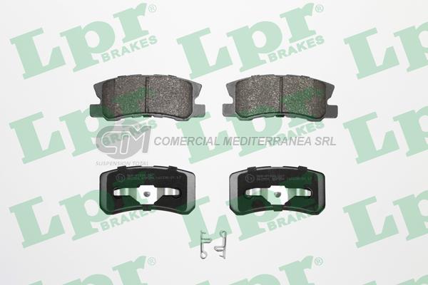PASTILLA DE FRENO LPR MITSUBISHI MONTERO 02/... TRASERA  TRAS.