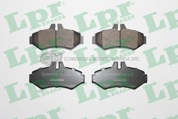 PASTILLA DE FRENO LPR M.BENZ SPRINTER (CORTA) 97/  TRAS.