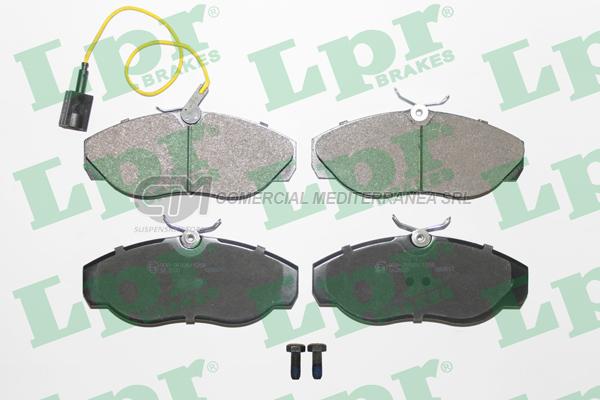 PASTILLA DE FRENO LPR JUMPER/ FIAT DUCATO/ PEUGEOT BOXER 94/97 DEL.