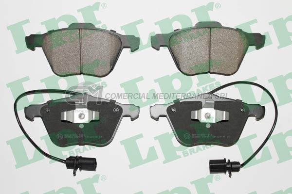 PASTILLA DE FRENO LPR VOLKWAGEN PASSAT C/SENSOR /FORD GALAXY 2000/ DEL.