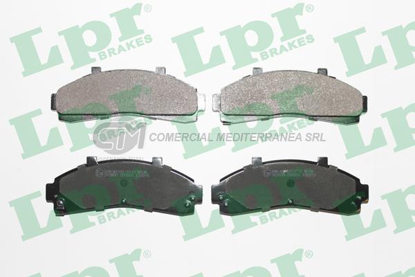 PASTILLA DE FRENO LPR FORD EXPLORER/ KIA/MAZDA/MERCURI 95/96 DEL.