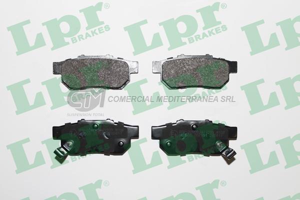 PASTILLA DE FRENO LPR HONDA CIVIC 1.8 16V 96-00   CRX  TRAS.