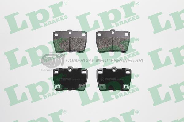 PASTILLA DE FRENO LPR TOYOTA RAV 4 II 1.8-2.0 00/ TRAS.