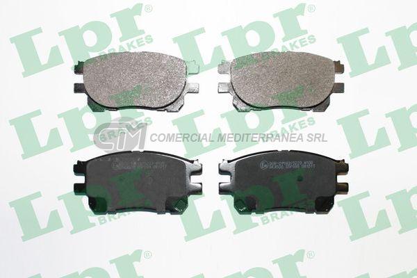 PASTILLA DE FRENO LPR TOYOTA PREVIA 2.4 16V / 2.0 D DEL.